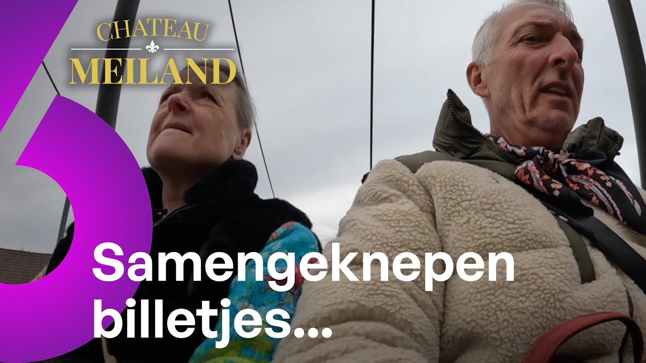 PANIEK in de SKILIFT! Dit is VEEL TE HOOG! | Chateau Meiland