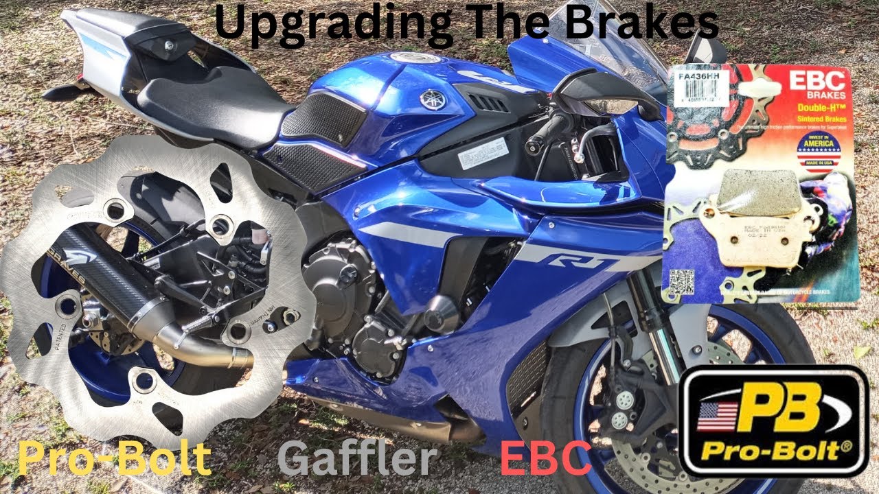 2021 Yamaha R1 Rear Rotor and Pads Install