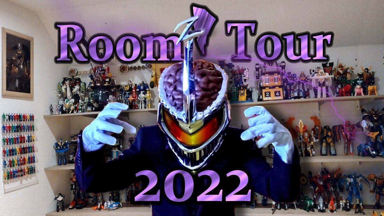 Room Tour 002 | 2022 | Epic Power Rangers Collection Room #Roomtour #Vlog