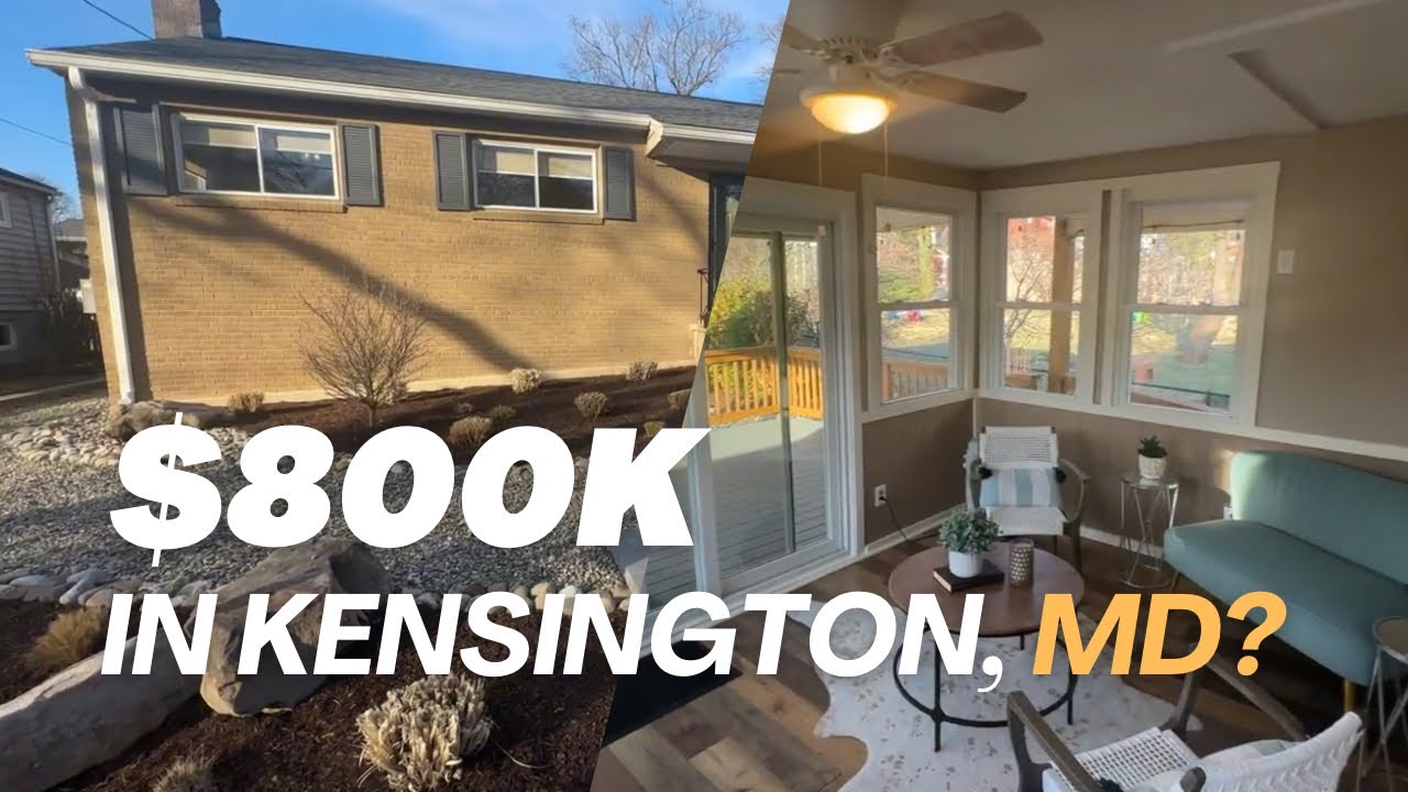 What $800,000 Gets You in Kensington, MD