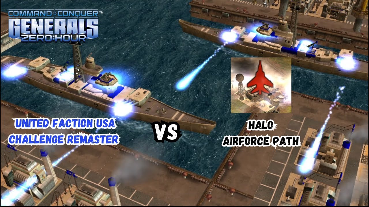 United Faction USA Challenge Remaster - HALO Airforce Path, сложность: высокая.