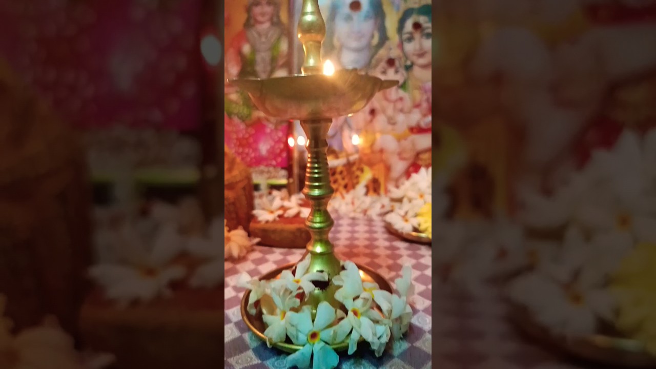 Dhanurmasam 🕉️ Om Ganapati 🕉️ Om Namah Shivaya 🕉️ Daily Puja with Parijata flowers 