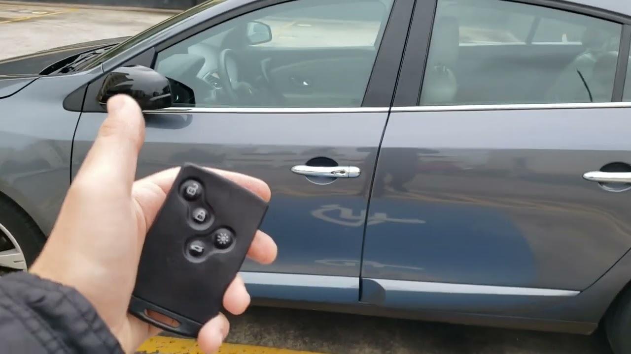 TODAS AS FUNÇÕES DO SISTEMA DE SEGURANÇA (ALARME) DO RENAULT FLUENCE