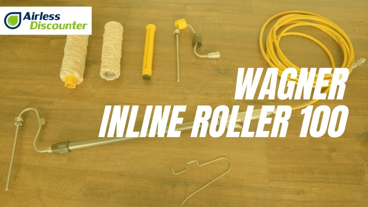 Le rouleau airless Wagner Inline Roller 100