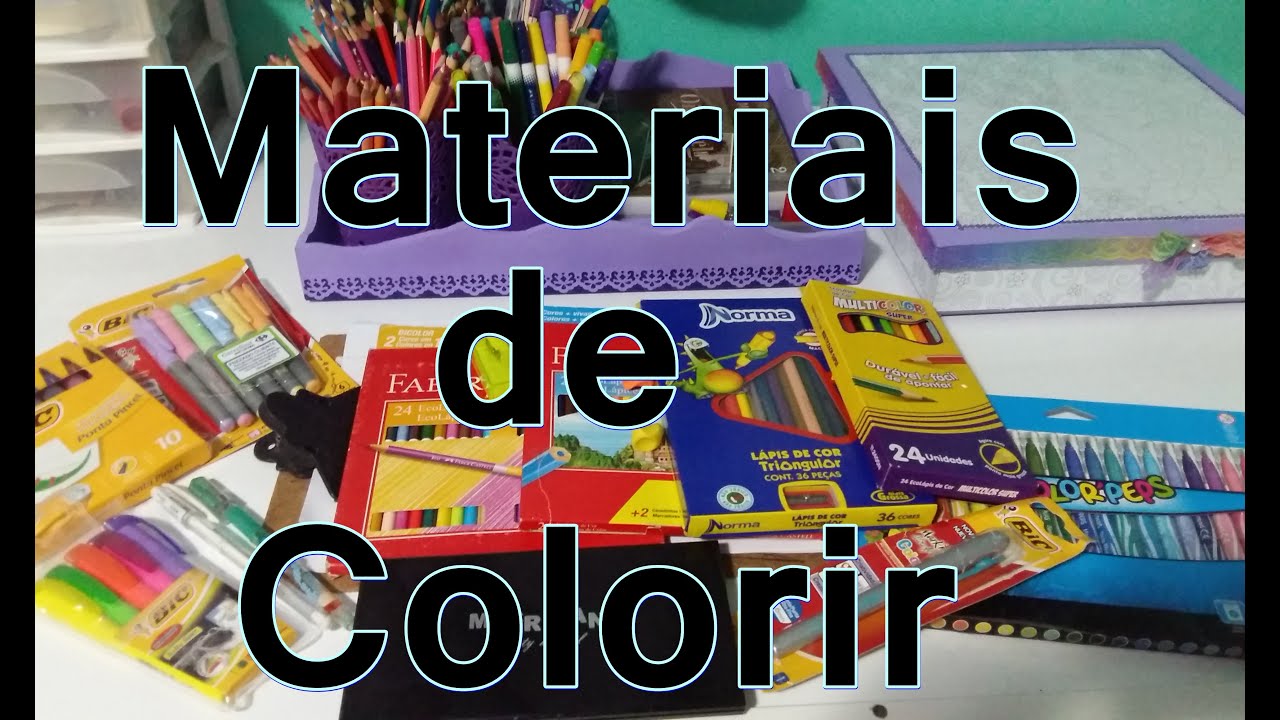 Novos  Materiais de Colorir