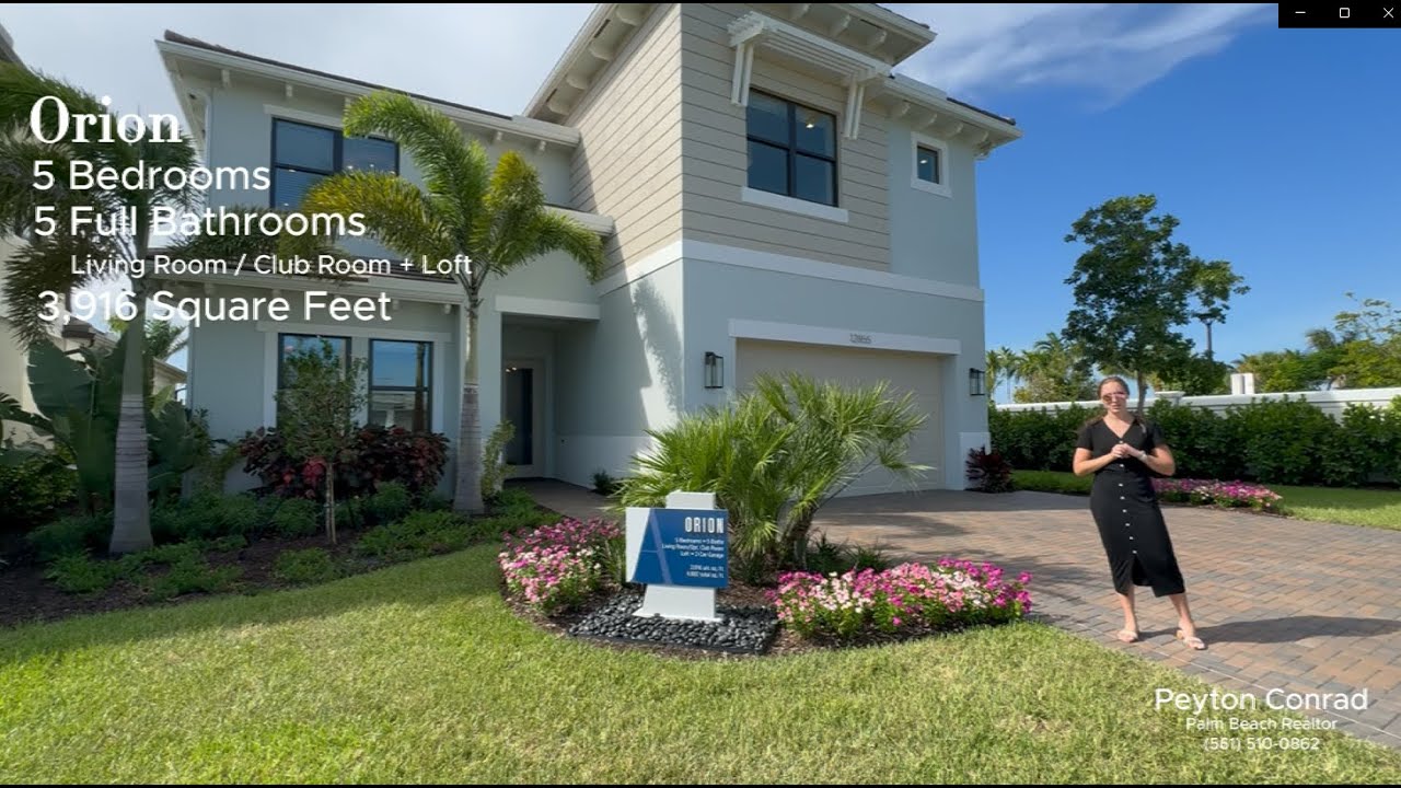 Orion Floor Plan FULL Walkthrough - Apex at Avenir by GL Homes