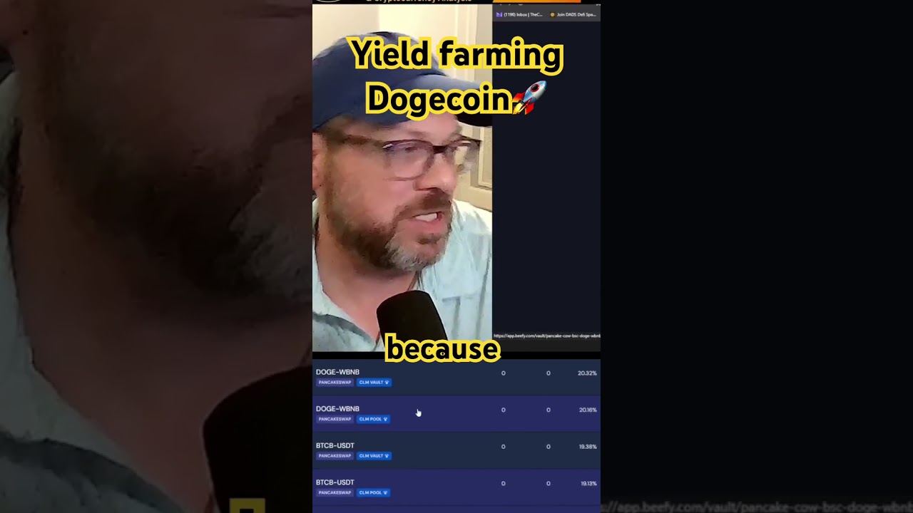 Yield Farming Doge On BEEFY FI #degen #yieldfarming