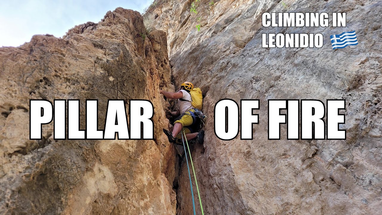Leonidio | Pillar of Fire (Original) 6a+/8 pitches