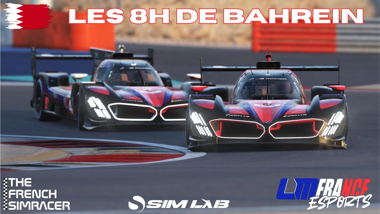8H de Bahrein | Team LMU Fr | 3 Voitures en Split 1