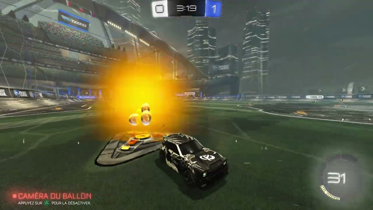 vidéo rocket League avec les potto Yanis et Mylo