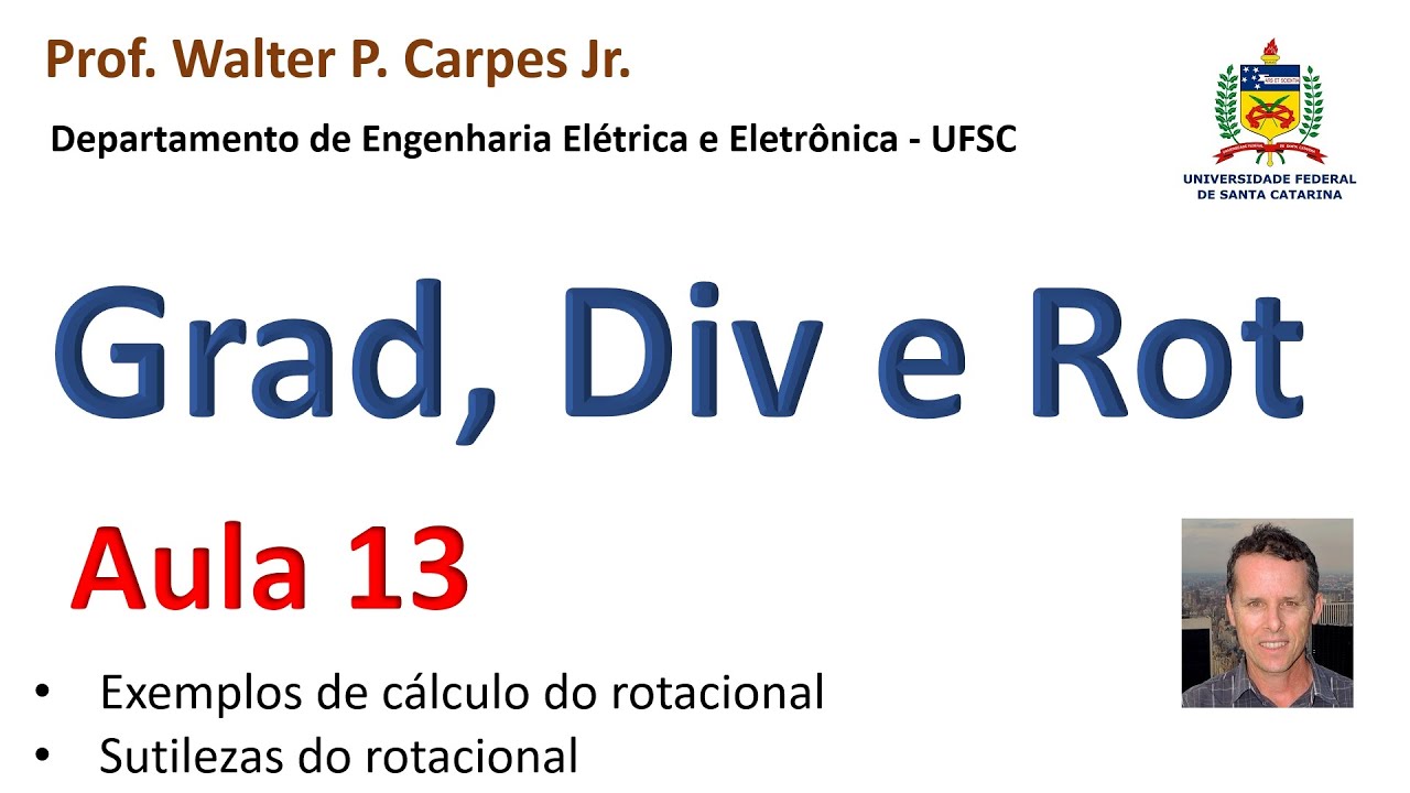 Aula 13 - O rotacional (exemplos e sutilezas)