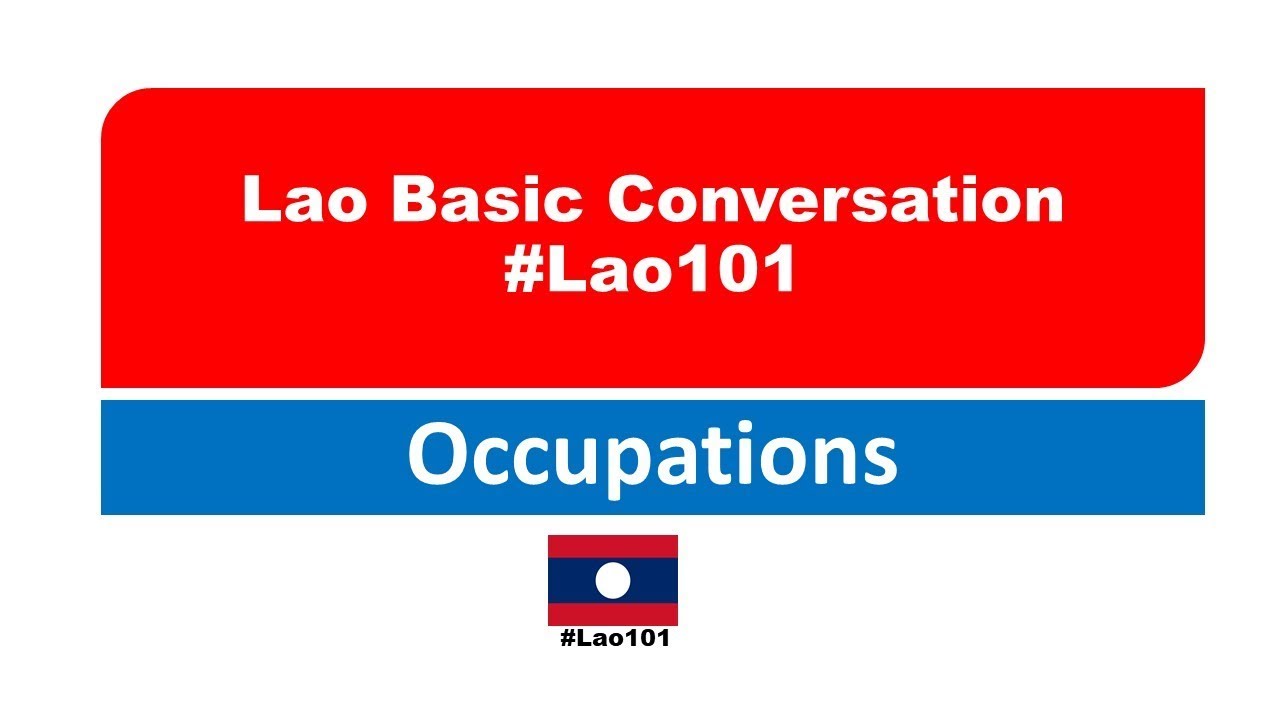 Learn Lao about Occupation