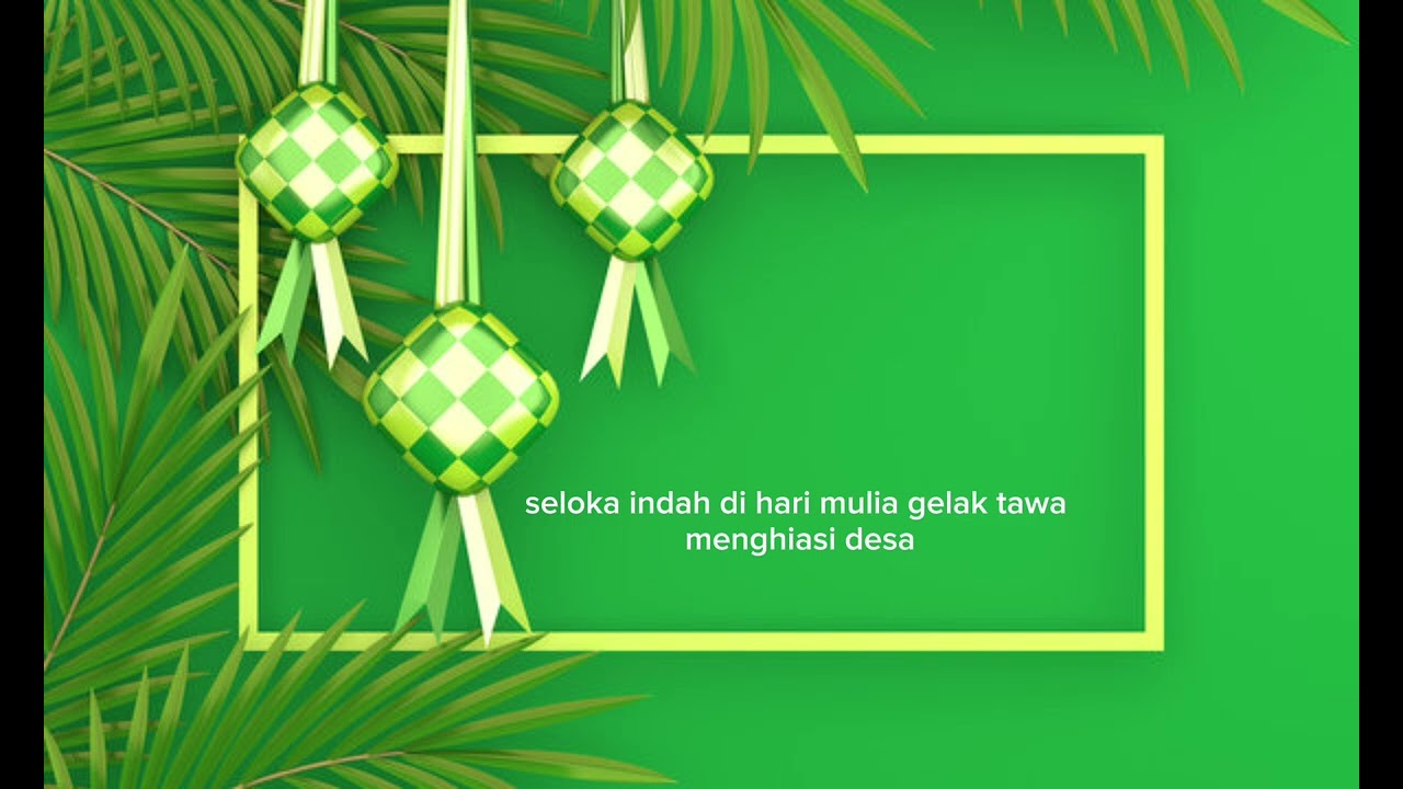 Seloka hari raya  ciptaan lirik by : Farhaliznizaaira nyanyian:Ai