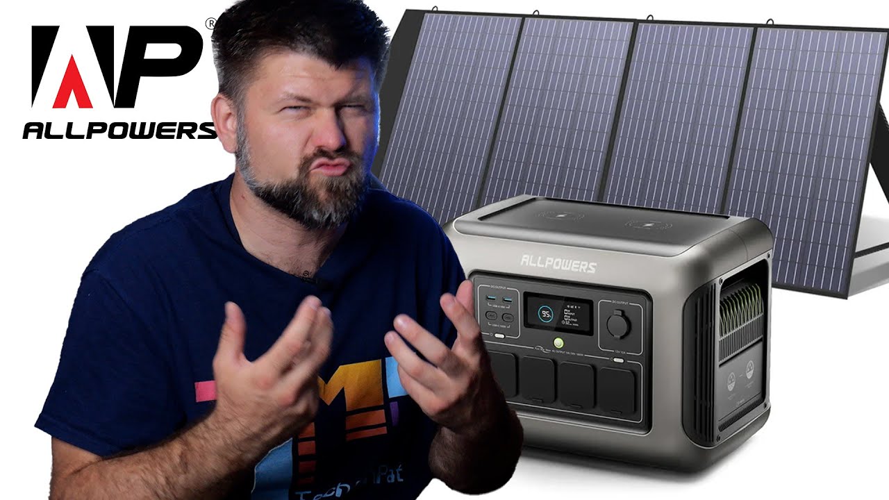 Обзор портативной электростанции ALLPOWERS R1500 | TechManPat