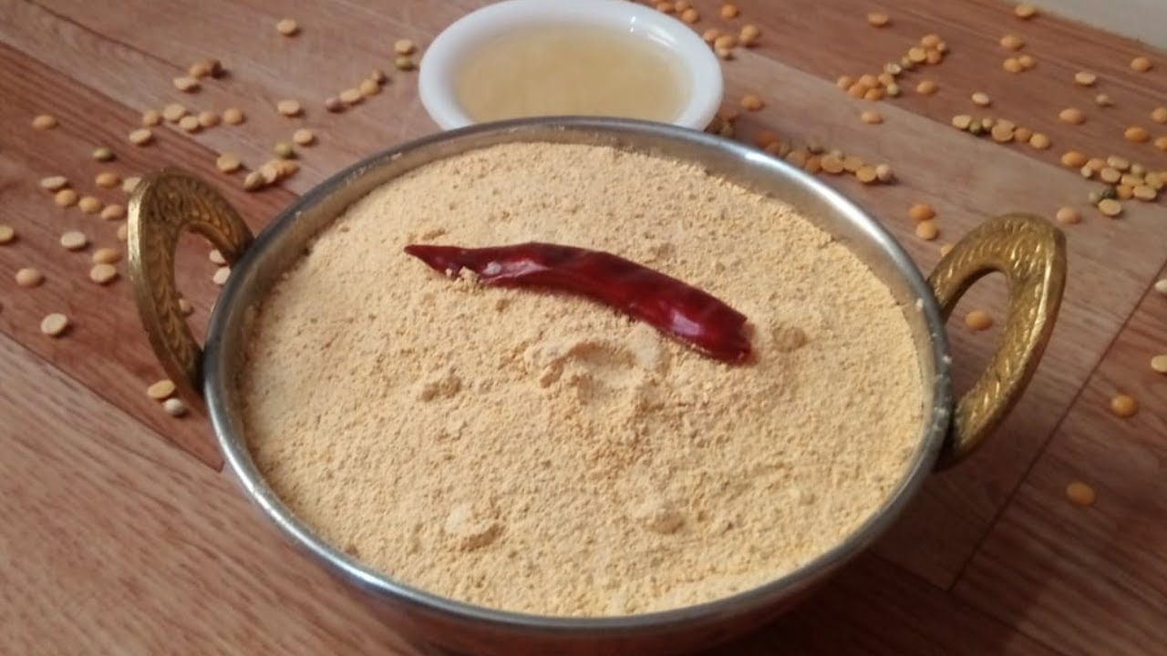 Kandi Podi Recipe In Telugu | Toor Dal Spice Powder | కంది పొడి తయారీ విధానం @CrazyRecipes