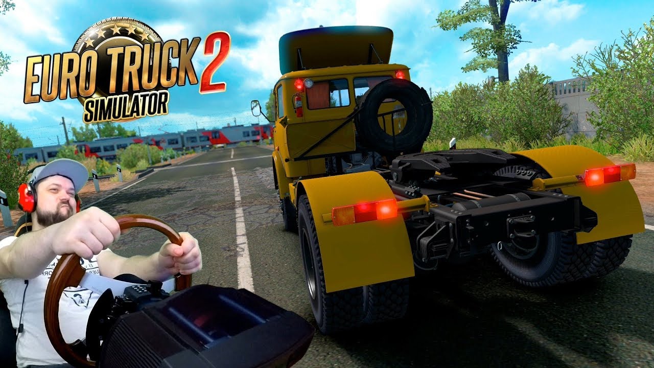 Дорога в Краснодар на древнем МАЗе Euro Truck Simulator 2