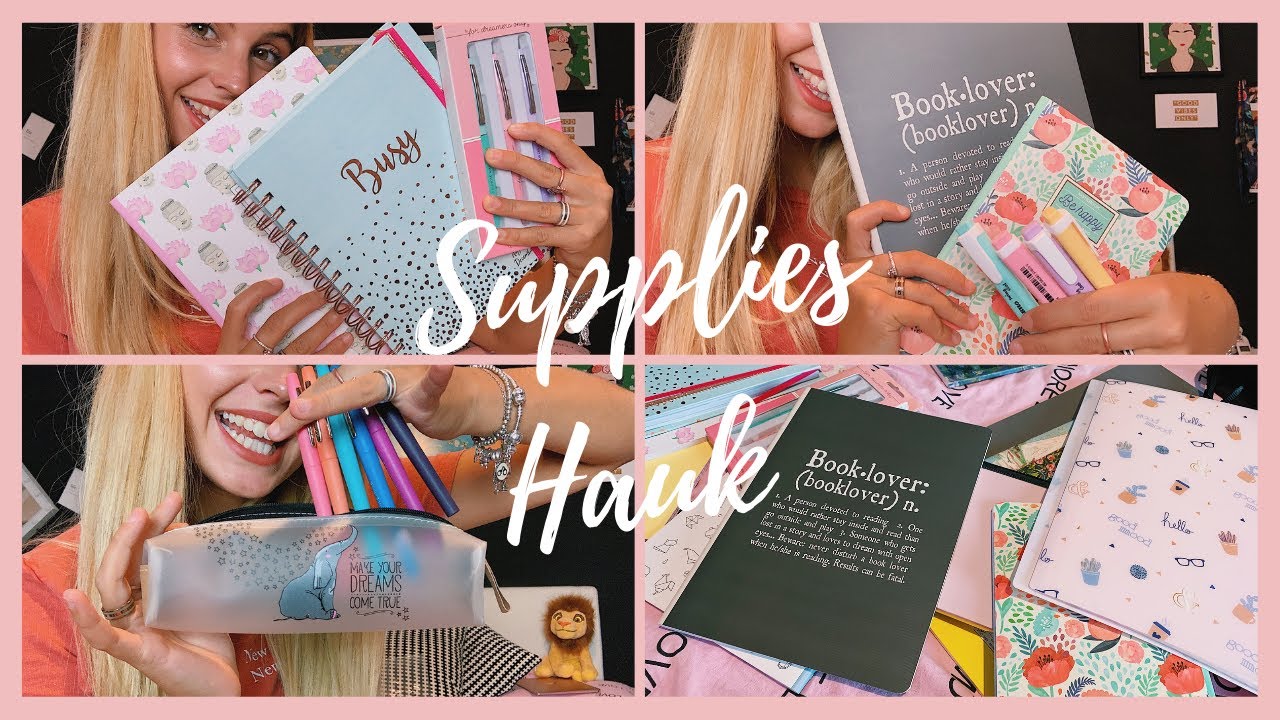 BACK TO SCHOOL SUPPLIES HAUL || Chiara Di Quarto