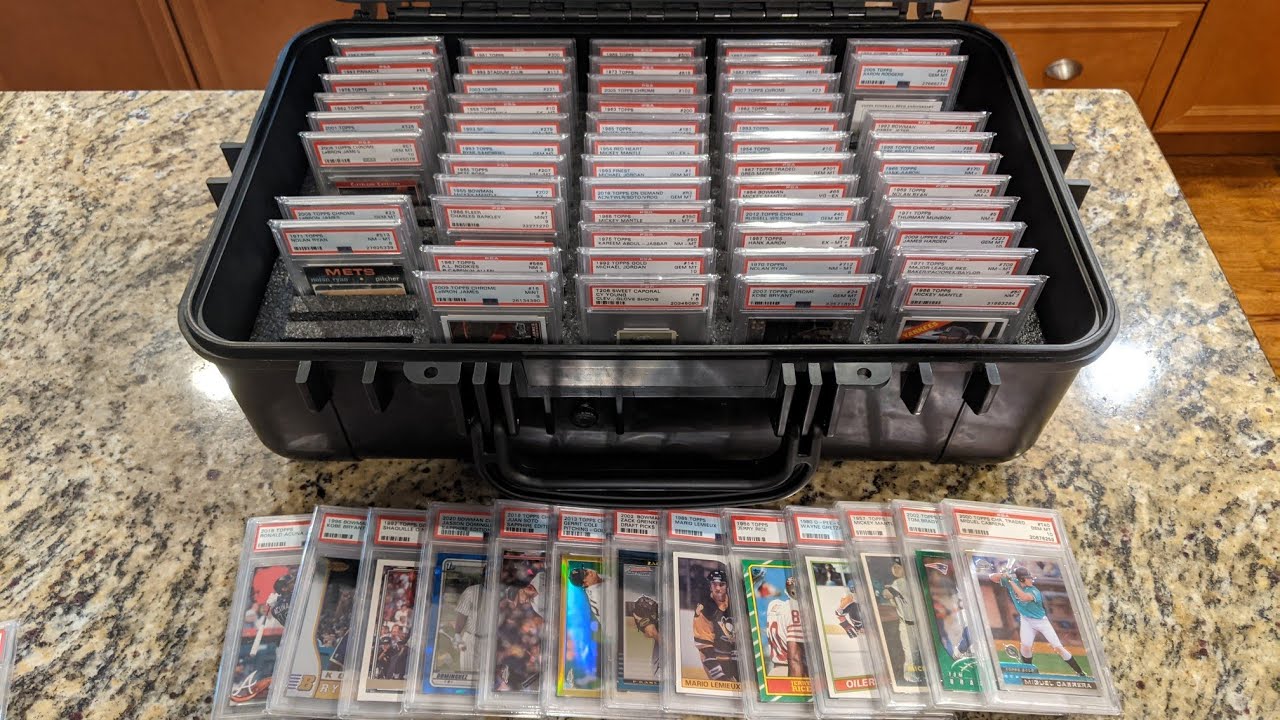 Sorting & Organizing Sports Card Storage Case #2 (ASMR?)