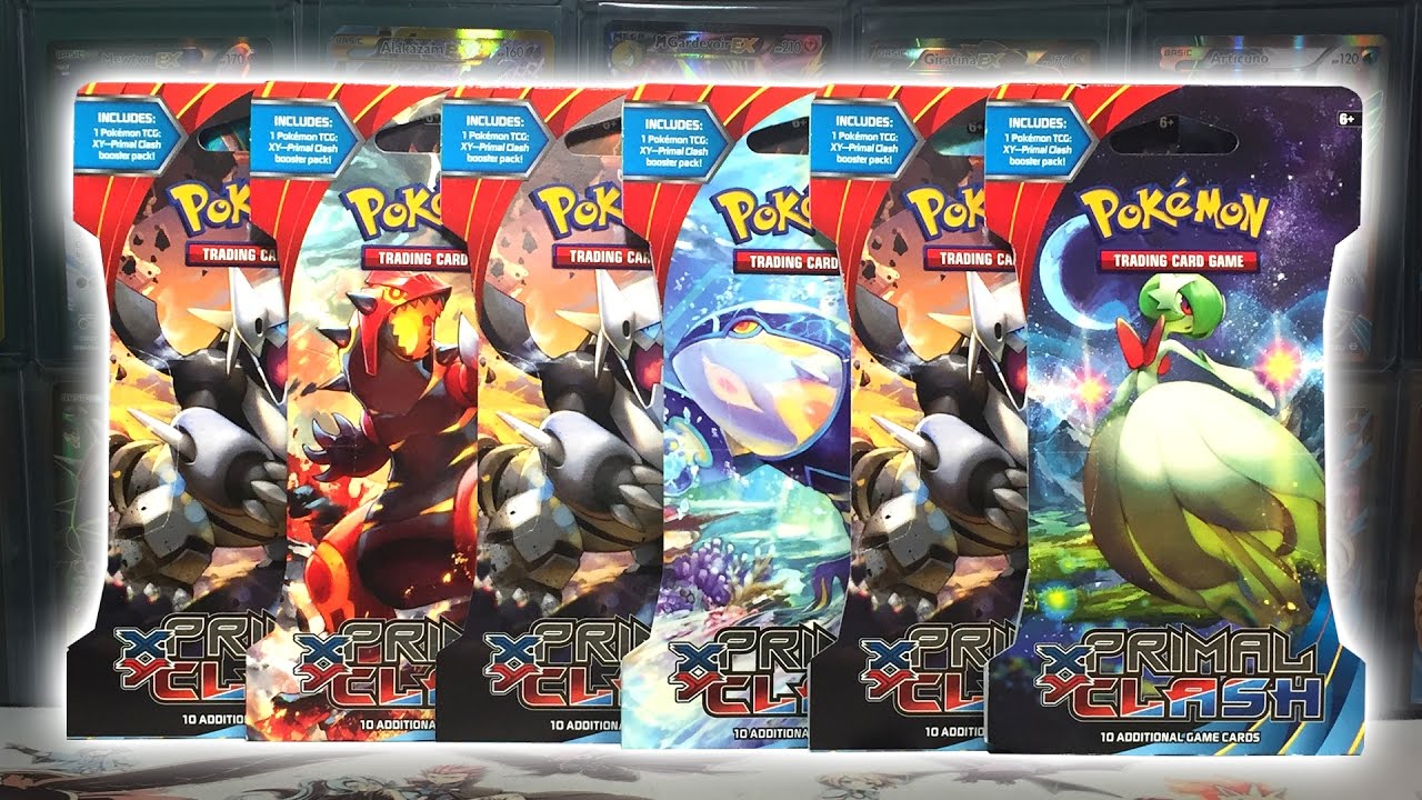 PRIMAL CLASH IS BEING REPRINTED?! Primal Clash Pokemon Booster Pack Opening!!