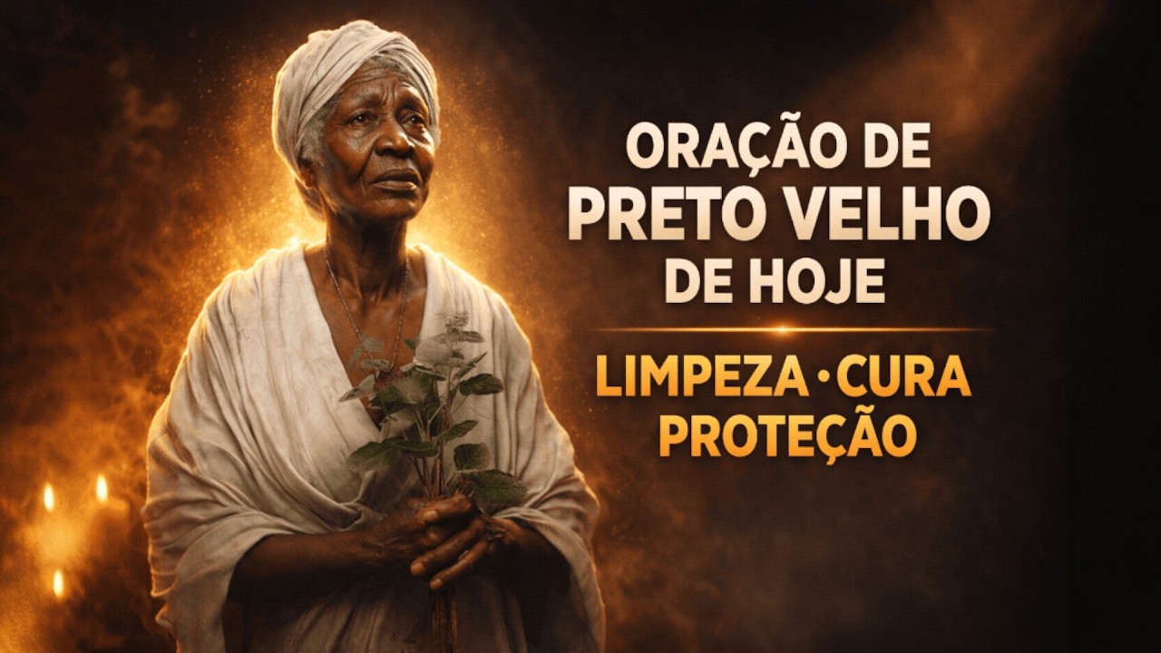 ORAÇÃO FORTE DE HOJE PRETO VELHO QUE LIMPA BENZE CURA E ABRE CAMINHOS PROTEÇÃO