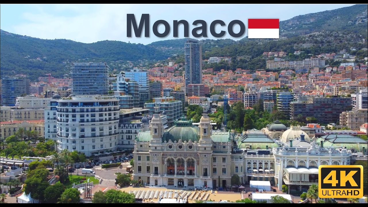 Monaco - Drone Footage and Walking Tour - 4K - French Riviera #monaco #montecarlo