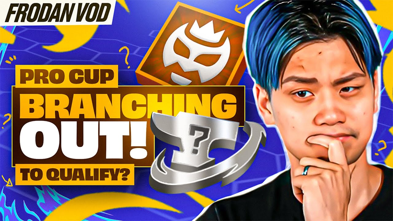 Needed To get a 1st To Qualify For Pro Cup! Does Branching Out Give Me Options? | Frodan Set 15 VOD
