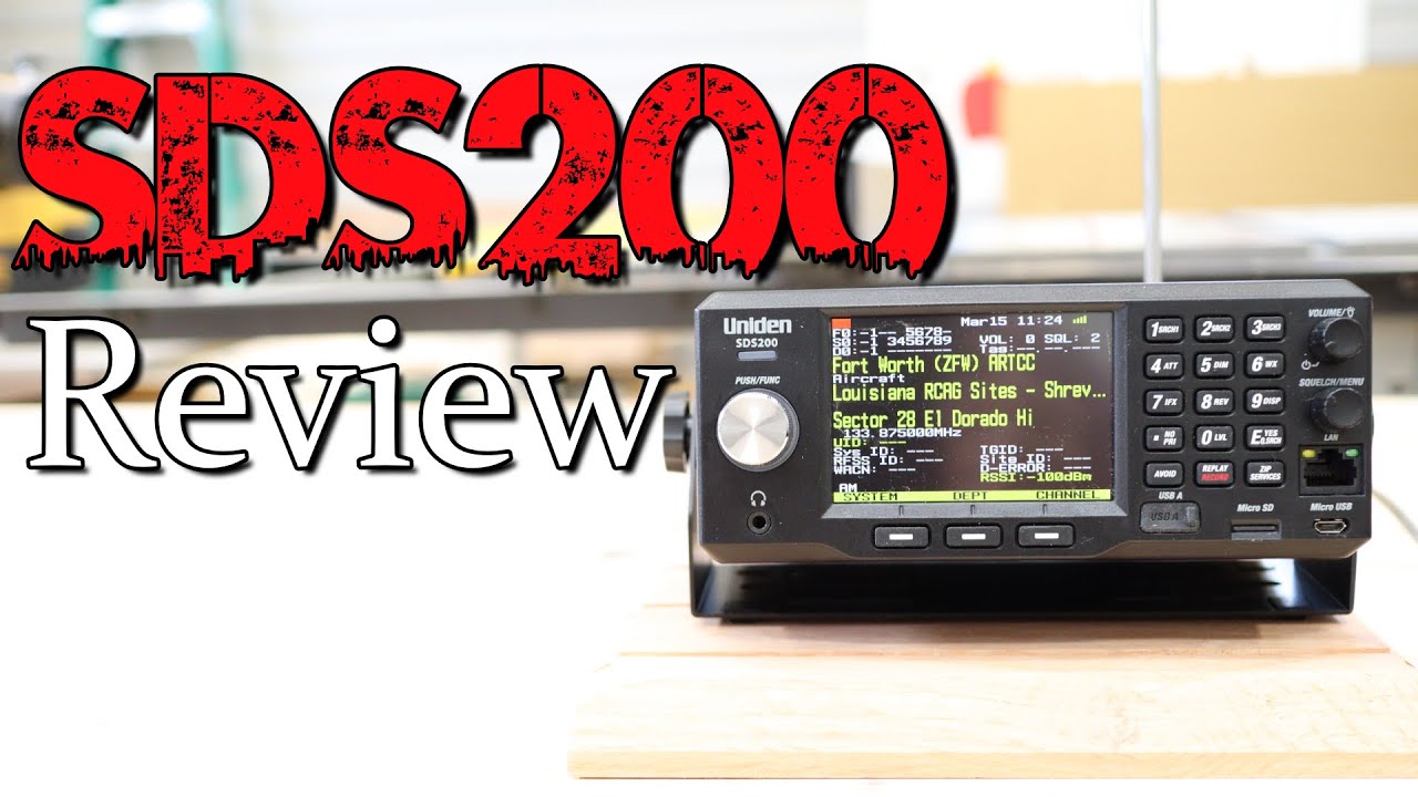Обзор Uniden SDS200