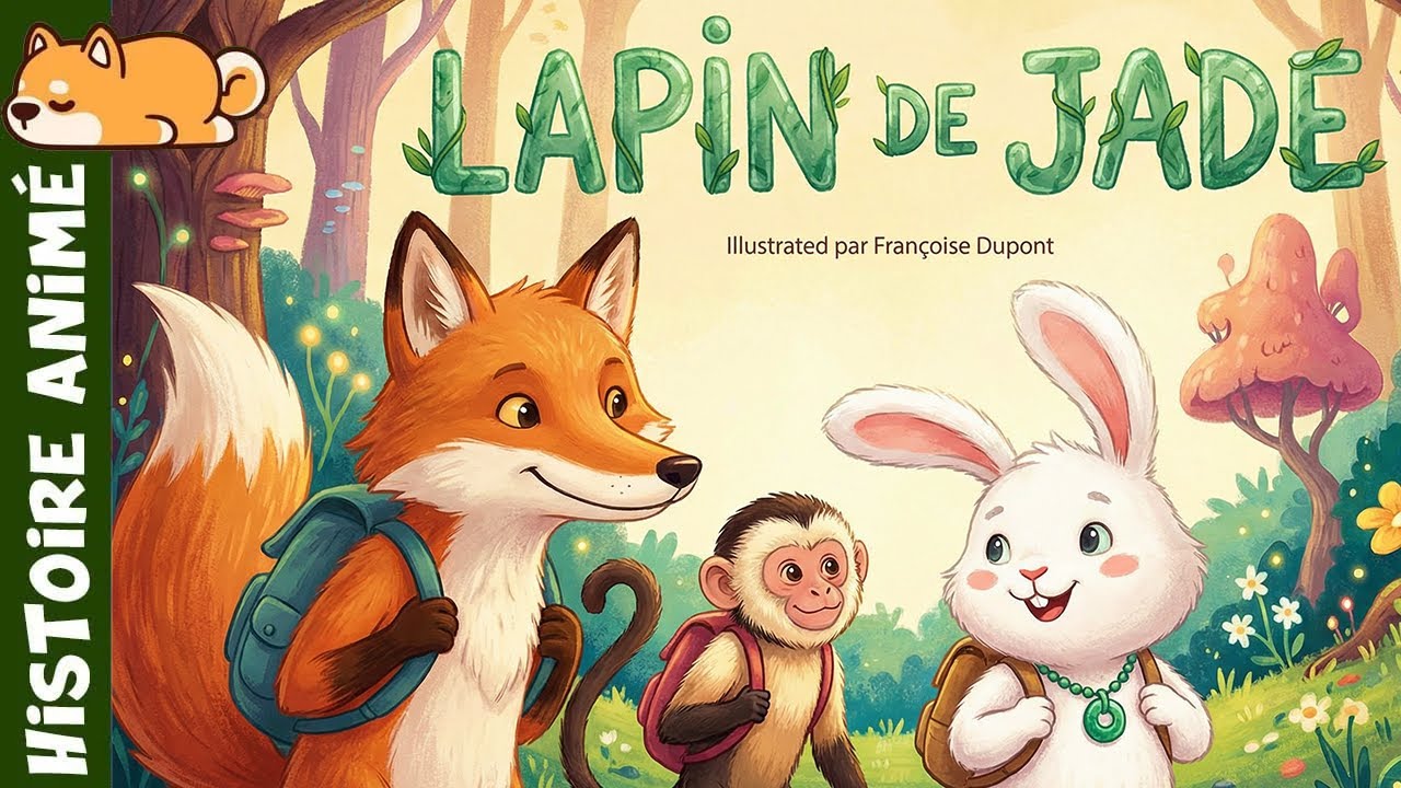 Le Lapin de Jade 🌙 | Histoire pour dormir | Conte enfant sur la Gentillesse et le Partage