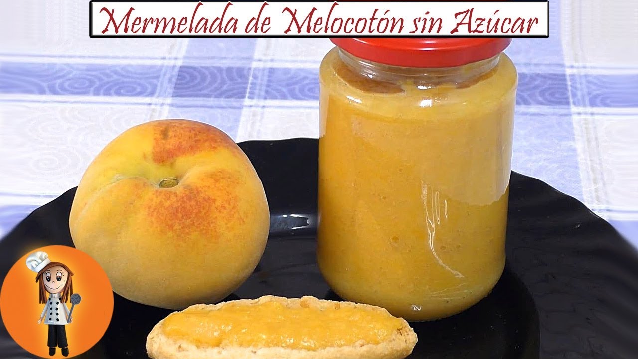 Mermelada de Melocotón sin Azúcar | Receta de Cocina en Familia