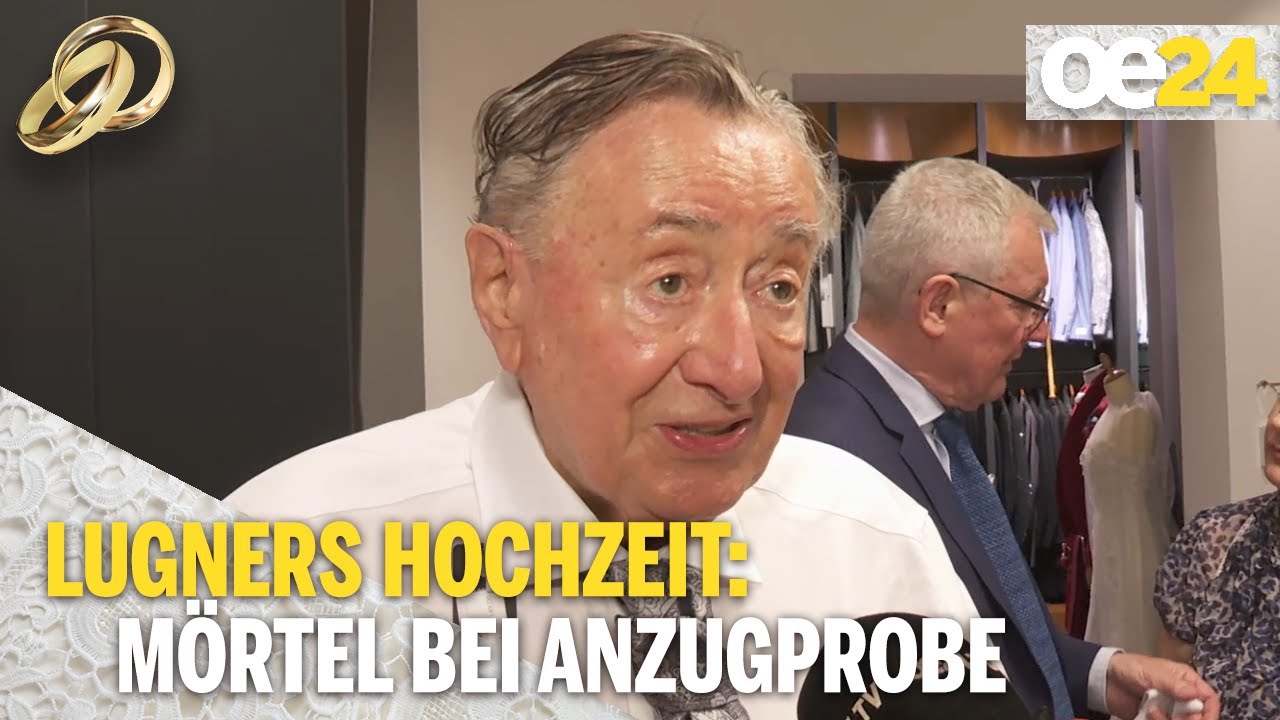 👰 Lugners Hochzeit: Mörtel bei Anzugprobe