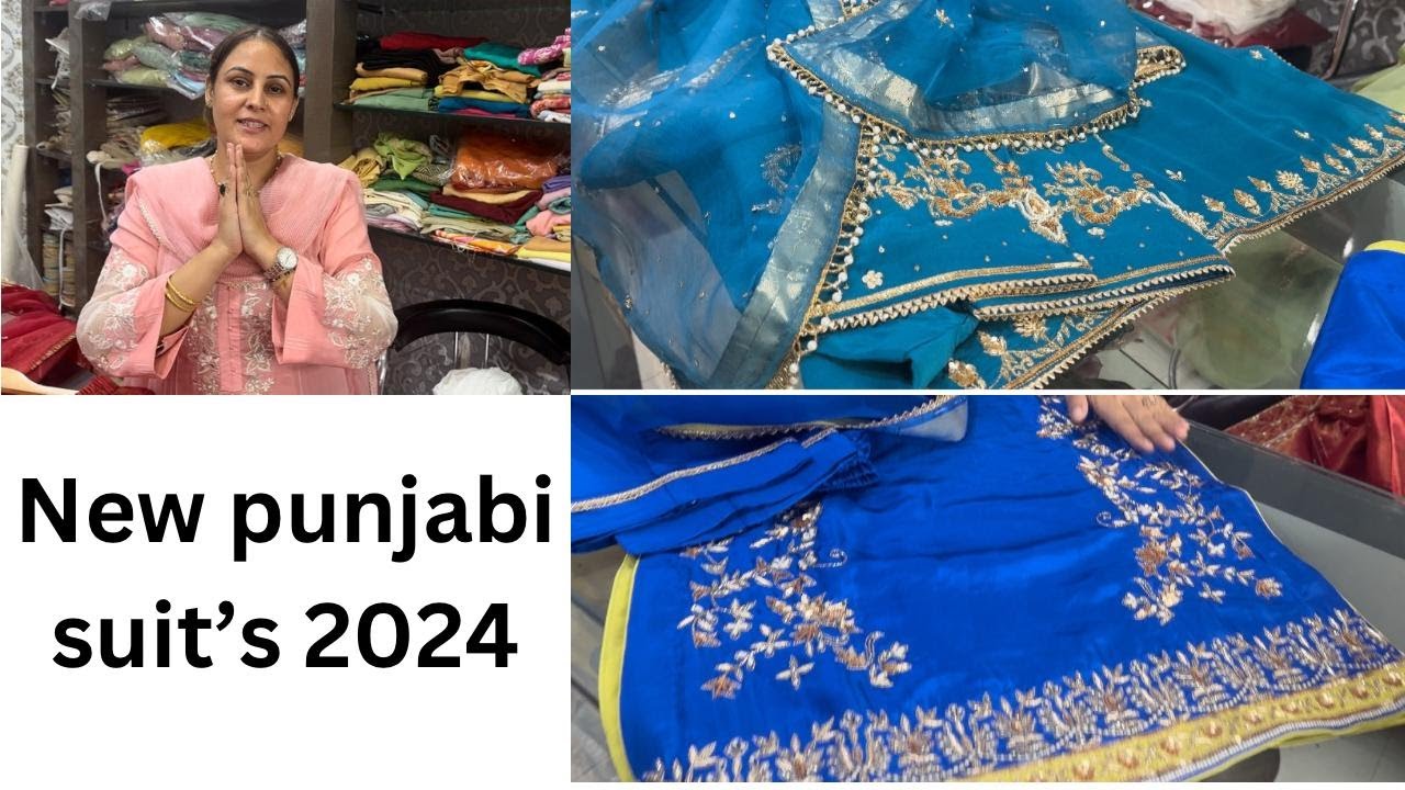 Punjabi boutique suit's 2024.New latest design's