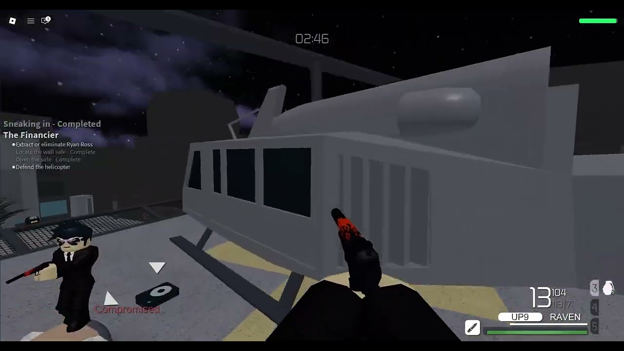 roblox entry point the financier loud rookie- no armor, ryan alive, only pistols, no medkit