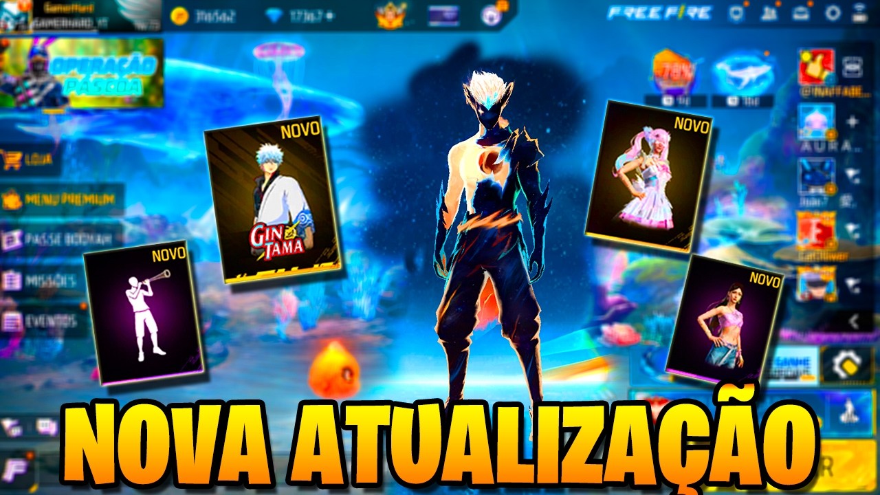 TODAS AS NOVIDADES DA NOVA ATUALIZA&Ccedil;&Atilde;O DO FREE FIRE