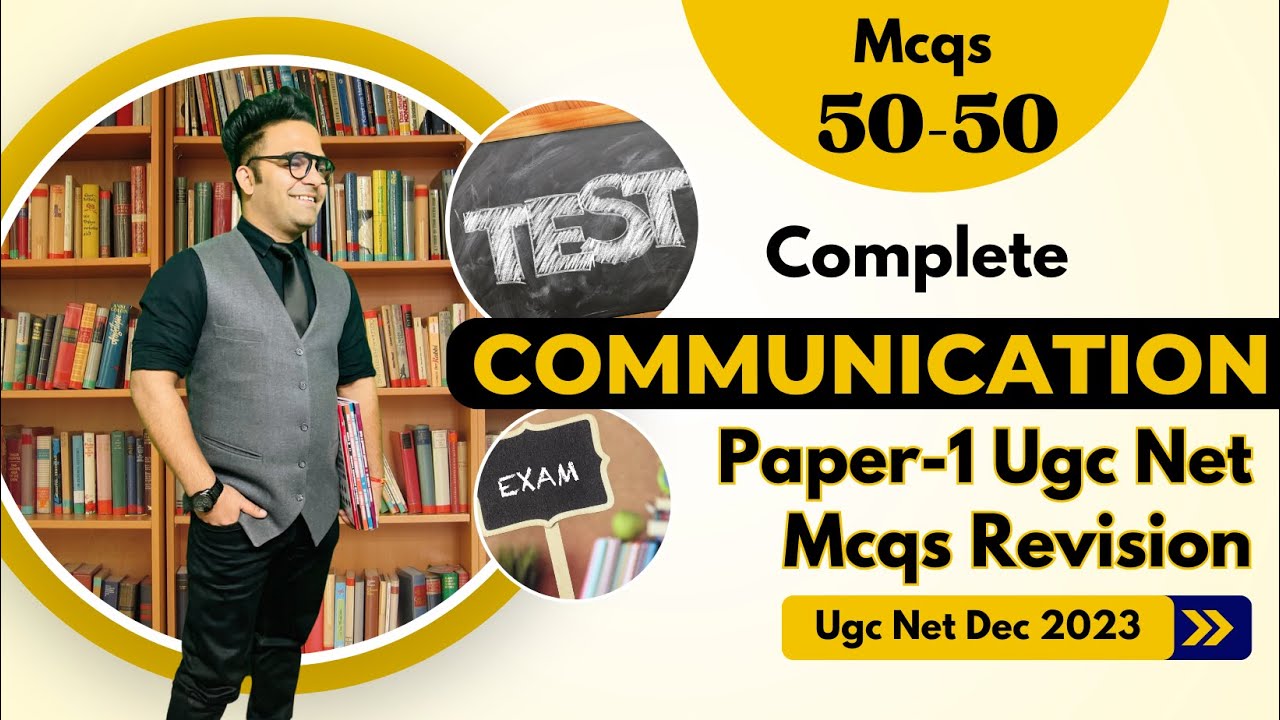 Communication Mcqs Ugc Net Paper 1|| Communication Ugc Net