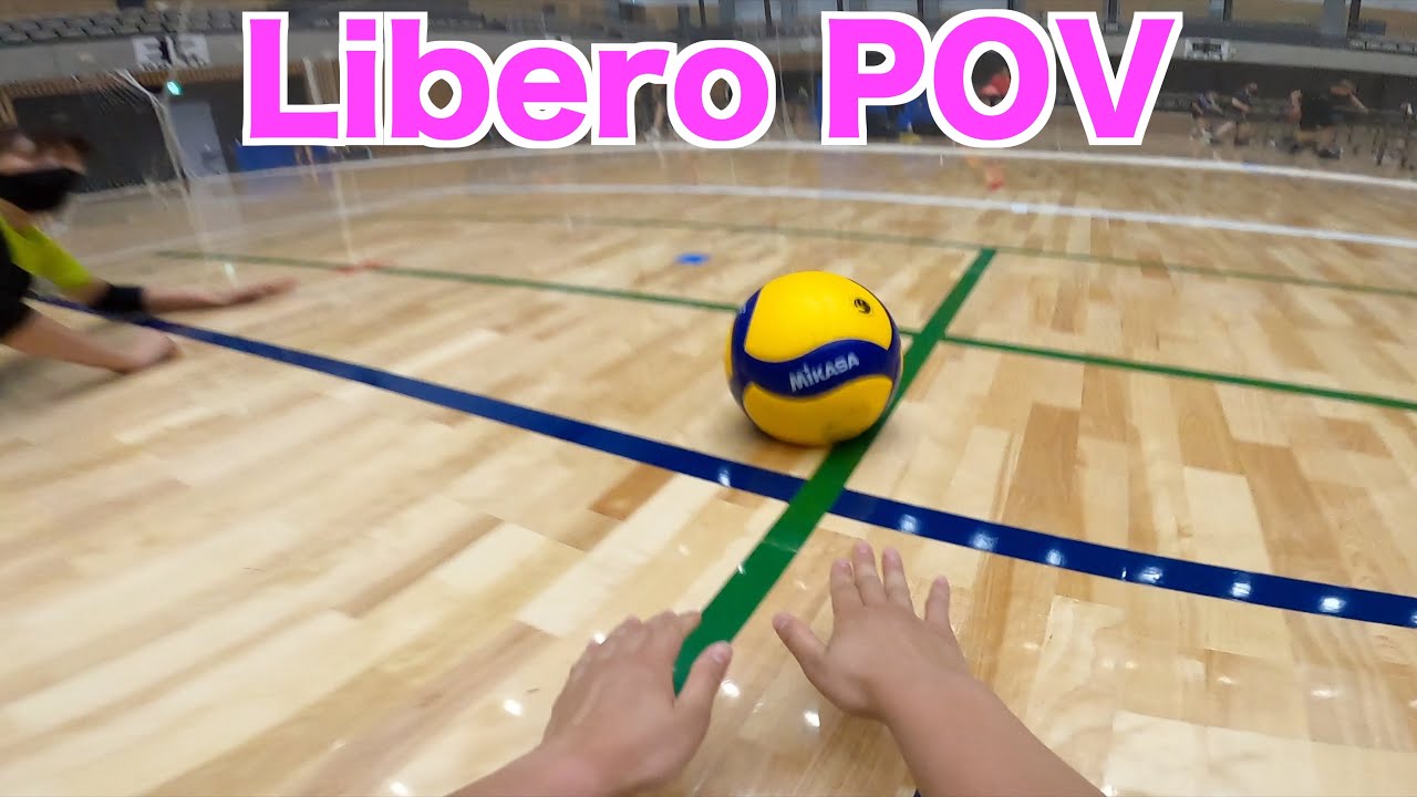 Volleyball GoPro Libero Game POV