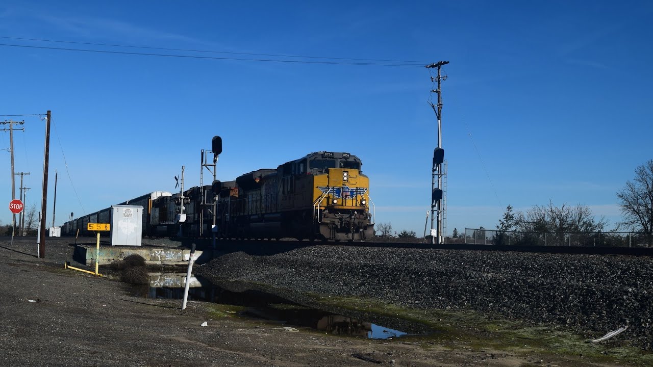The First Trains of 2022 in Lodi and Stockton, CA!