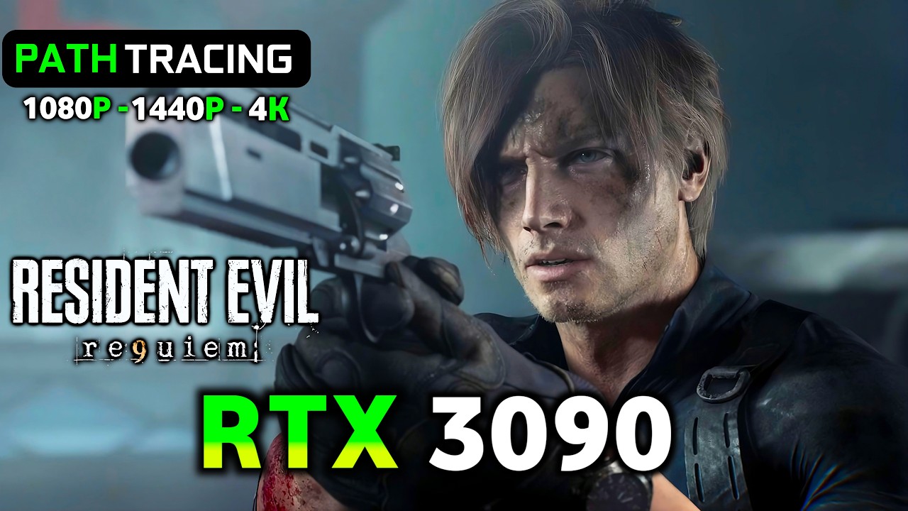 RTX 3090 on Resident Evil Requiem | 1080p, 1440p, 4K with Path Tracing!