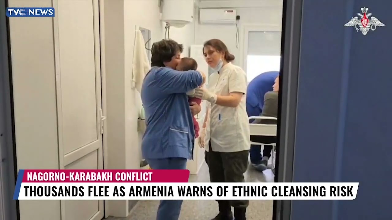 Thousands Flee As Armenia Warns Of Ethnic Cleansing Risk