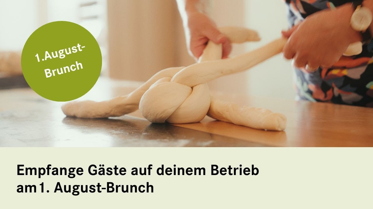 1. August-Brunch auf deinem Betrieb