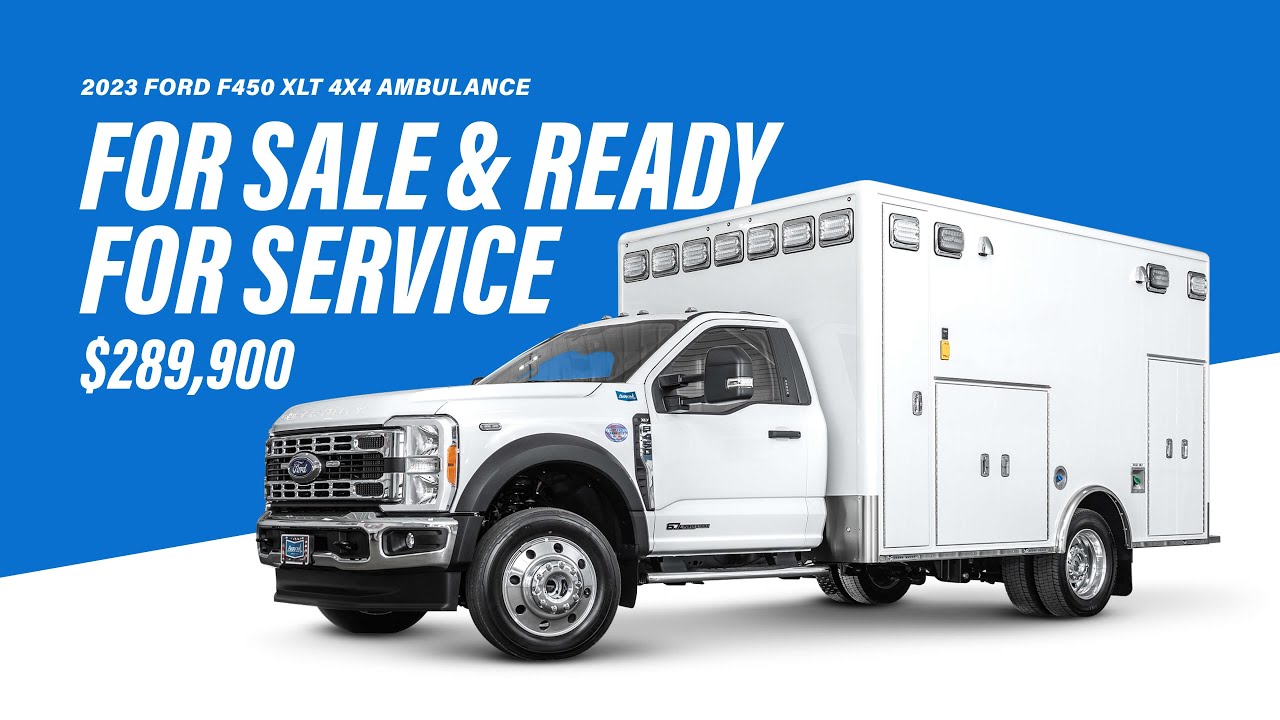 New, Service-Ready Ambulance for $289k!?!