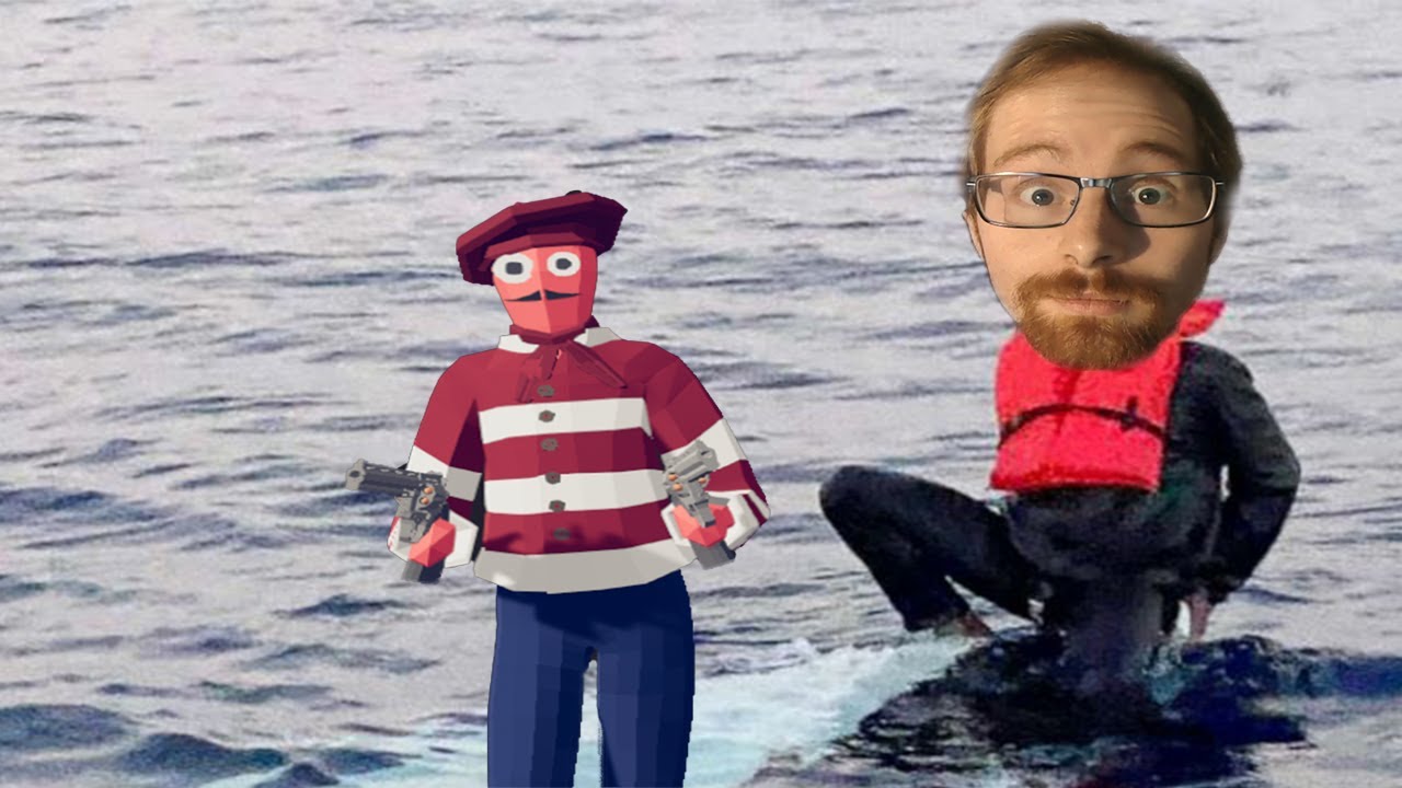 Stranded At Sea! The Other Teams Will Never Look Out Here! - Totally Accurate Battlegrounds