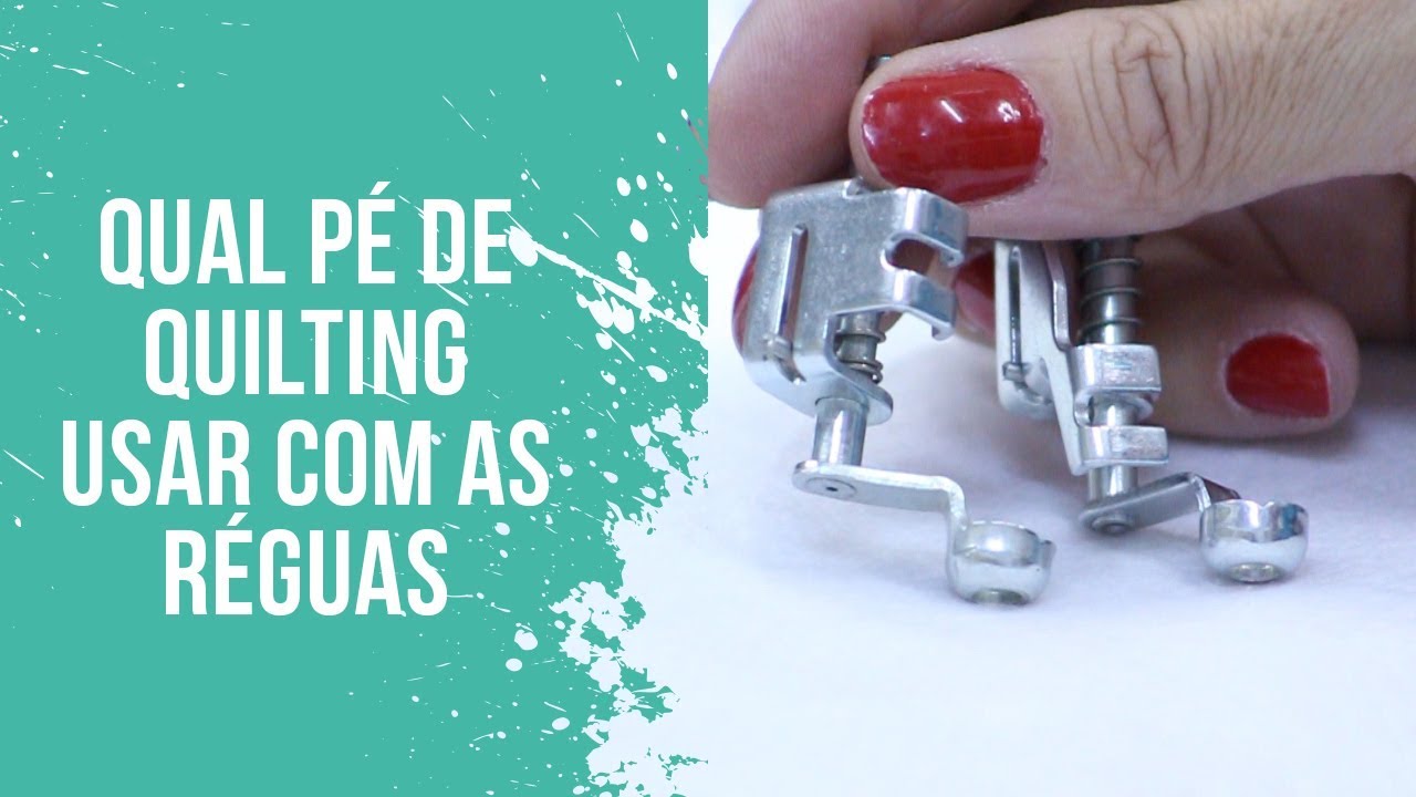 Qual Pé de Quilting Usar com as Réguas | Patchwork Sem Segredos | Ana Cosentino