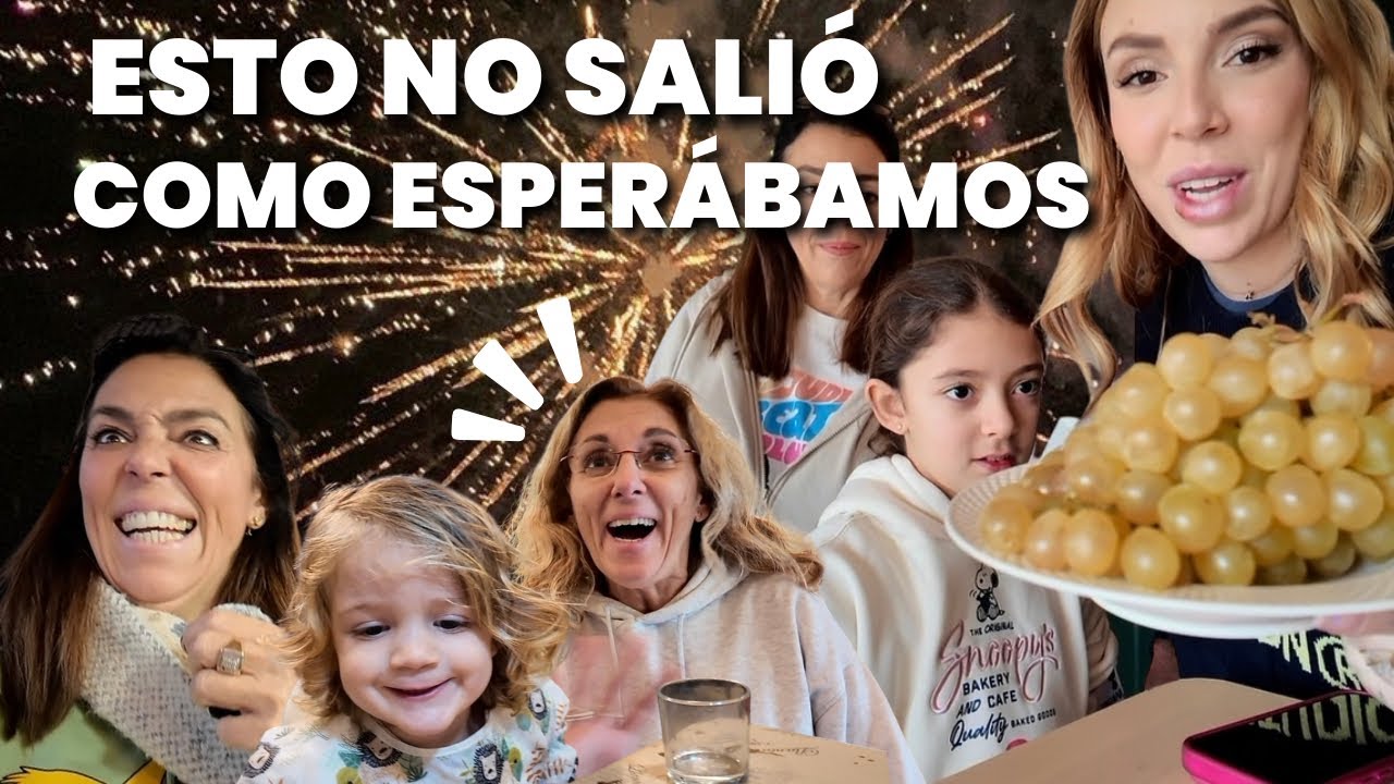 VLOG 25: la NOCHE VIEJA más rara de nuestra vida!🍇 ME VOY A OPERAR!😳