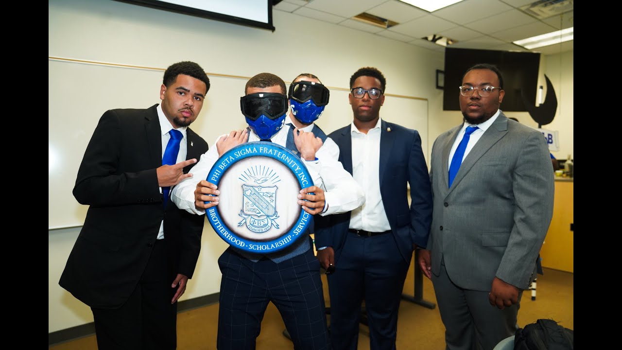 Epsilon Alpha chapter of Phi Beta Sigma Fraternity Inc. Neophyte Presentation Fall 2023