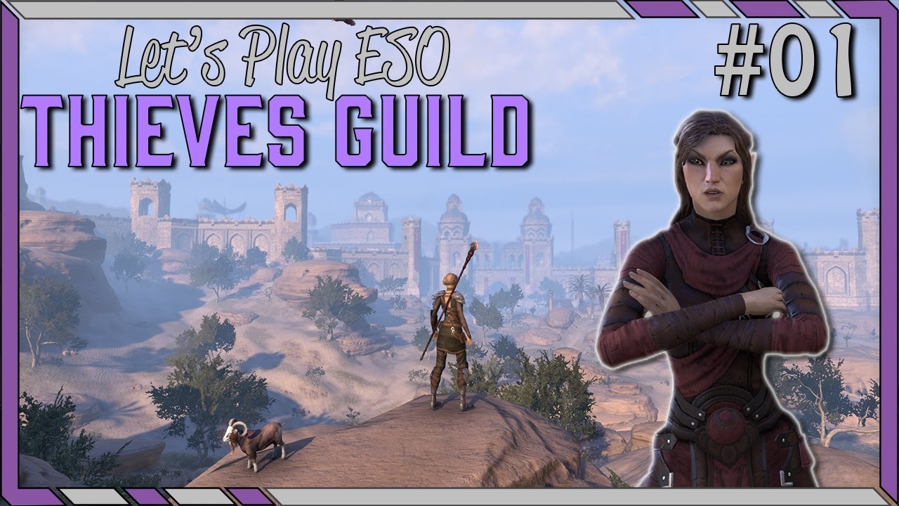 Meeting Quen - Let's Play ESO: Thievese Guild! #01 Elder Scrolls Online Let's Play