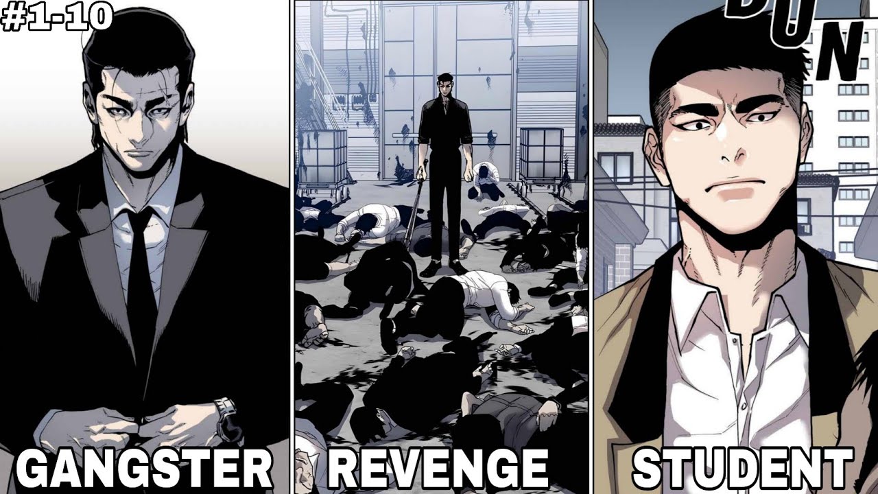 Strongest Gangster Comeback To His School Life || Manhwa Explain In Hindi ||