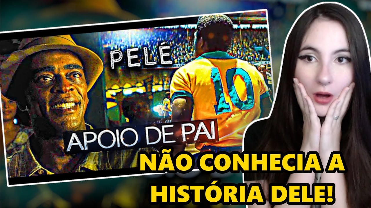 CATIA REAGE A Pelé | O Nascimento de uma Lenda (Apoio de Pai - Motivação Futebol) Gabriel Produções