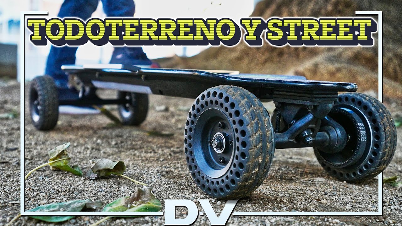 Skate eléctrico TODOTERRENO 2 x 1 | Tomahawk Hatchet