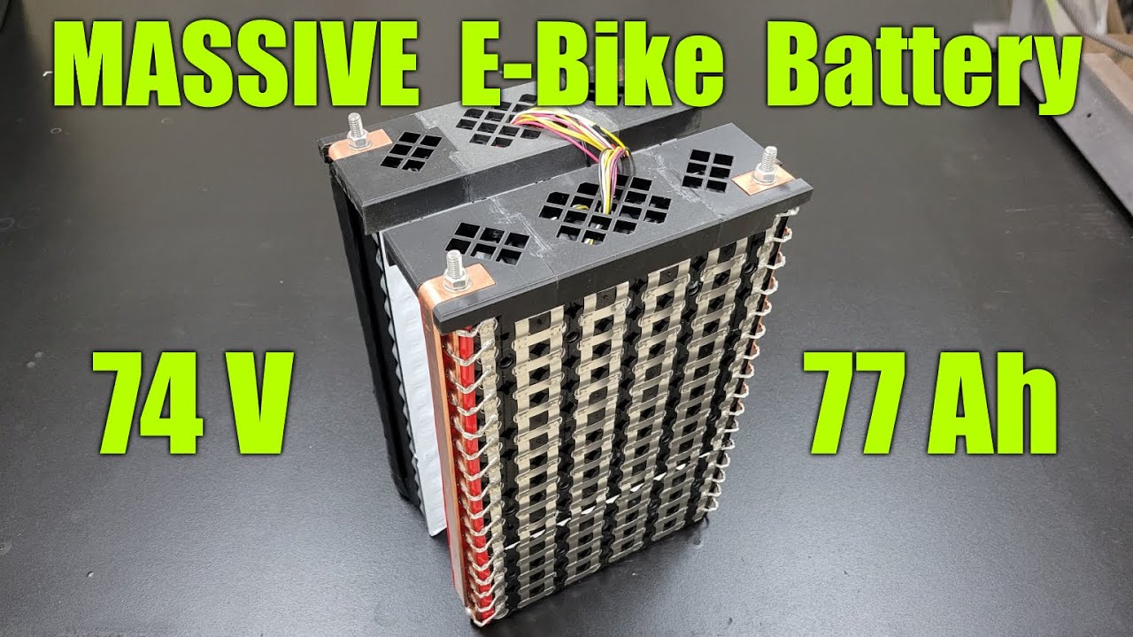 Самодельный электромотоцикл — E-Bike — Gen II, Ep 3: аккумулятор 77 А·ч