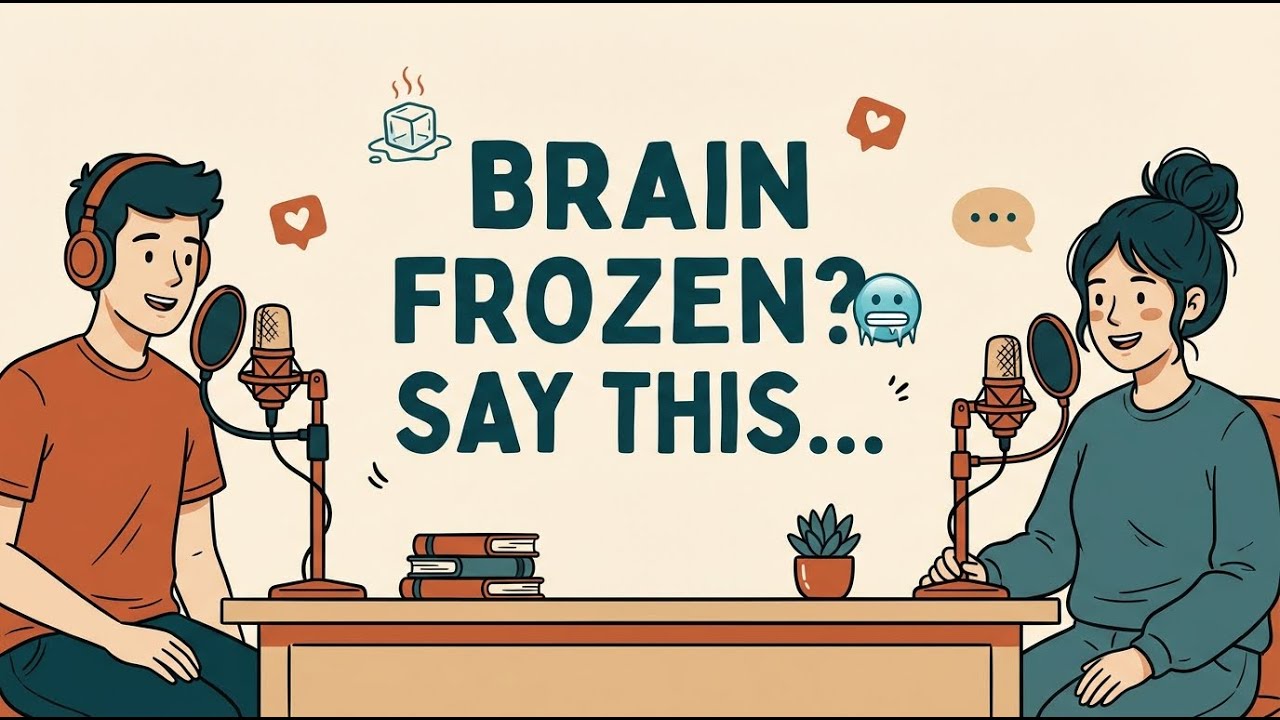 How to Keep Talking When Your Brain Goes Blank (English Speaking)